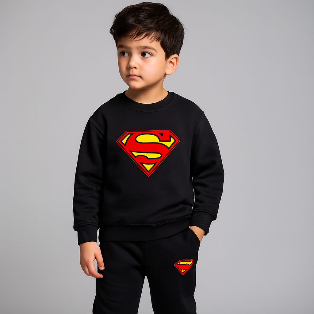 Kids Winter Tracksuit Set | Fleece Jumper & Bottoms for Boys & Girls – Warm Sweatshirt & Trousers, Pack of 1 FOR BABY  AND KIDS buy online in Pakistan