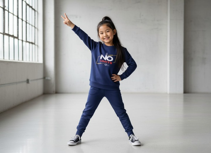 Kids Navey Blue no limit Printed Stylish Kids' Tracksuit Set | FOR BABY AND KIDS - Buy Online in Pakistan at Zenbu Store