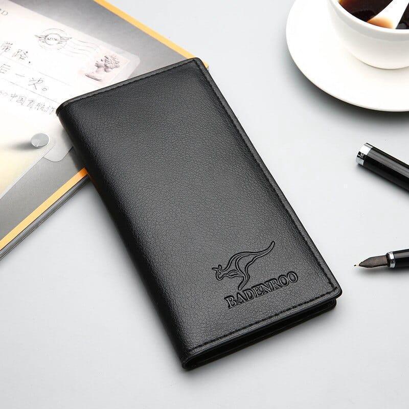 Men’s Leather Bi-Fold Wallet With Classic Design, Durable Leather Material, Easy Carrying, And Everyday Use For Style And Functionality view 3
