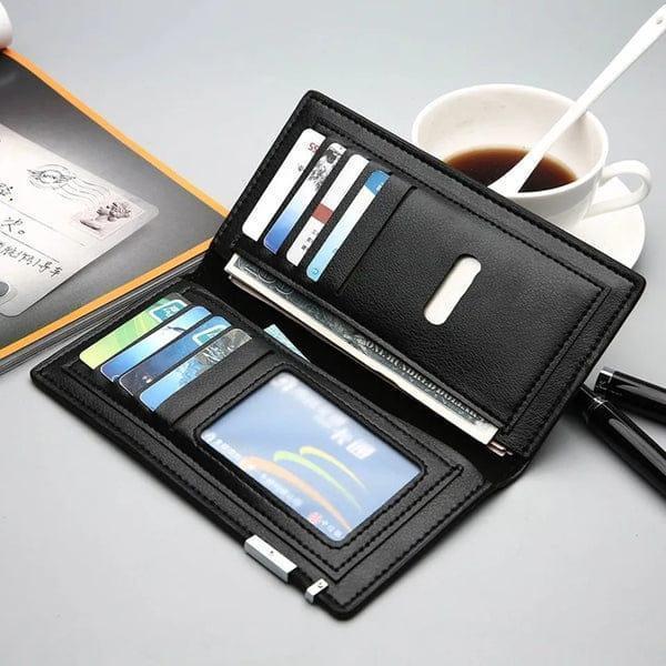 Men’s Leather Bi-Fold Wallet With Classic Design, Durable Leather Material, Easy Carrying, And Everyday Use For Style And Functionality view 5