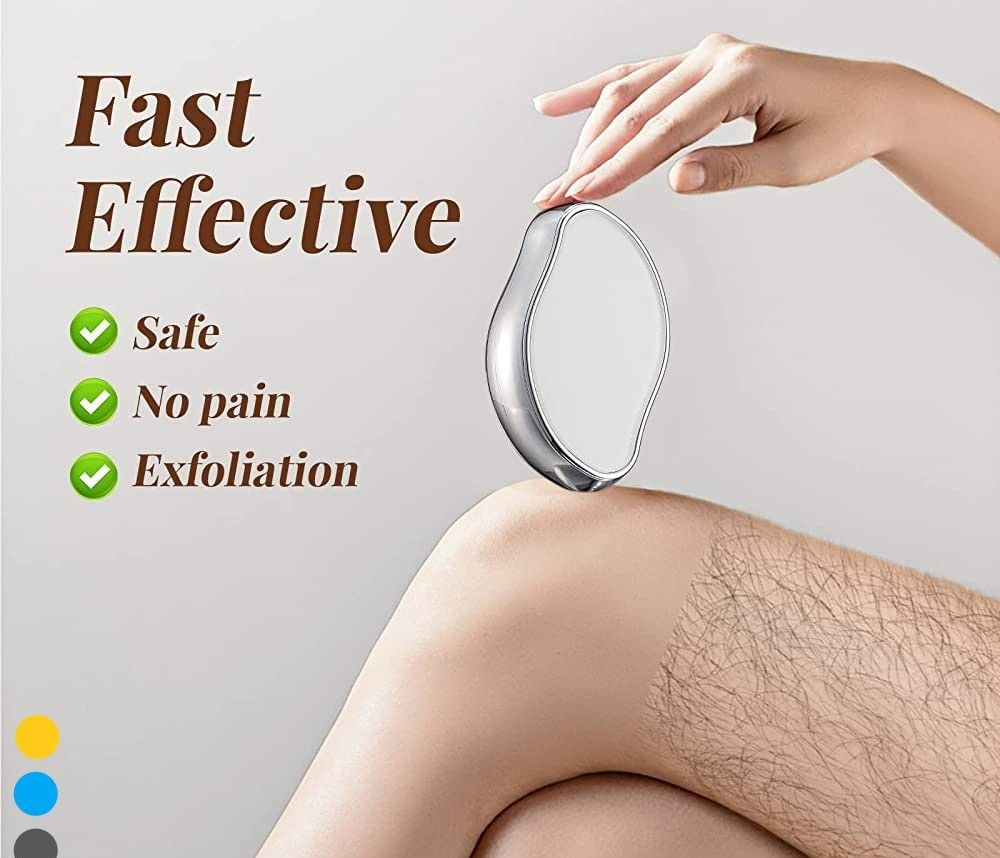 Crystal Hair Remover Easy Smooth Skin Solution For Effortless Hair Removal And Gentle Exfoliation (Random Colors) buy online in Pakistan