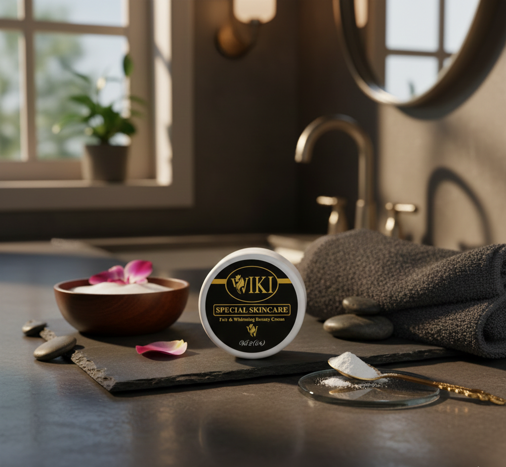 WIKI Night Cream – Black & Blue Edition | Deep Repair, Whitening, Anti-Aging & Moisturizing Night Treatment for Bright, Smooth, Glowing Skin