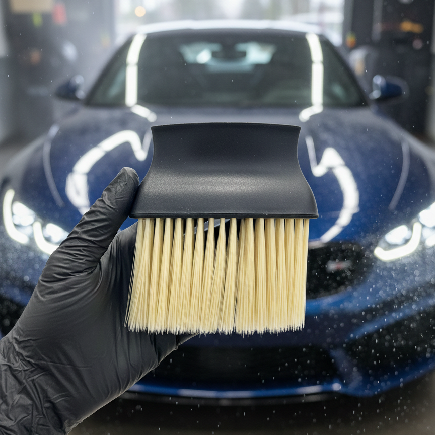 Car Interior Cleaning Brush Durable Quality Comfortable Grip Reliable Performance Effective Dust Removal buy online in Pakistan