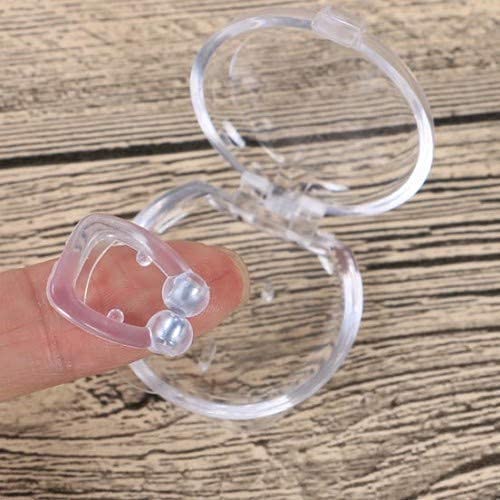 Silicone Magnet Nose Clip – Anti Snore Device for Sleeping, Best Quality, Pack of 4 thumbnail 4