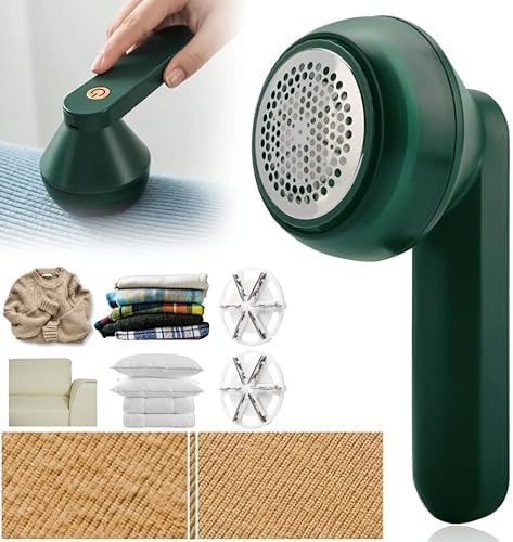 Rechargeable Lint Remover – Portable Electric Fabric Shaver for Clothes, Sweaters & Upholstery thumbnail 2