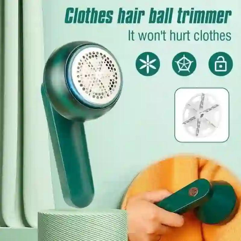 Rechargeable Lint Remover – Portable Electric Fabric Shaver for Clothes, Sweaters & Upholstery thumbnail 3