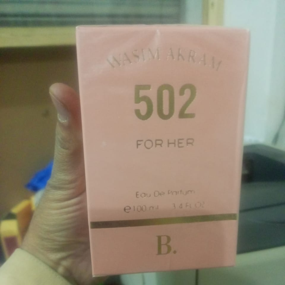 B Wasim Akram 502 Perfume Elegant Fragrance Premium Quality Smooth Aroma - 100ML view 4