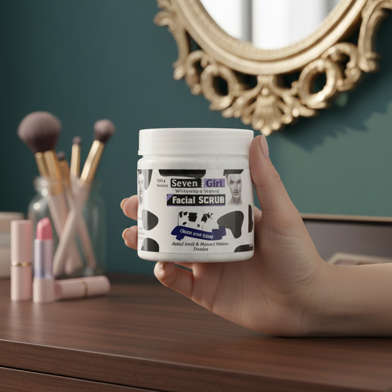 Seven Girl Whitening & Facial Scrub – Big Size, Made in UK buy online in Pakistan