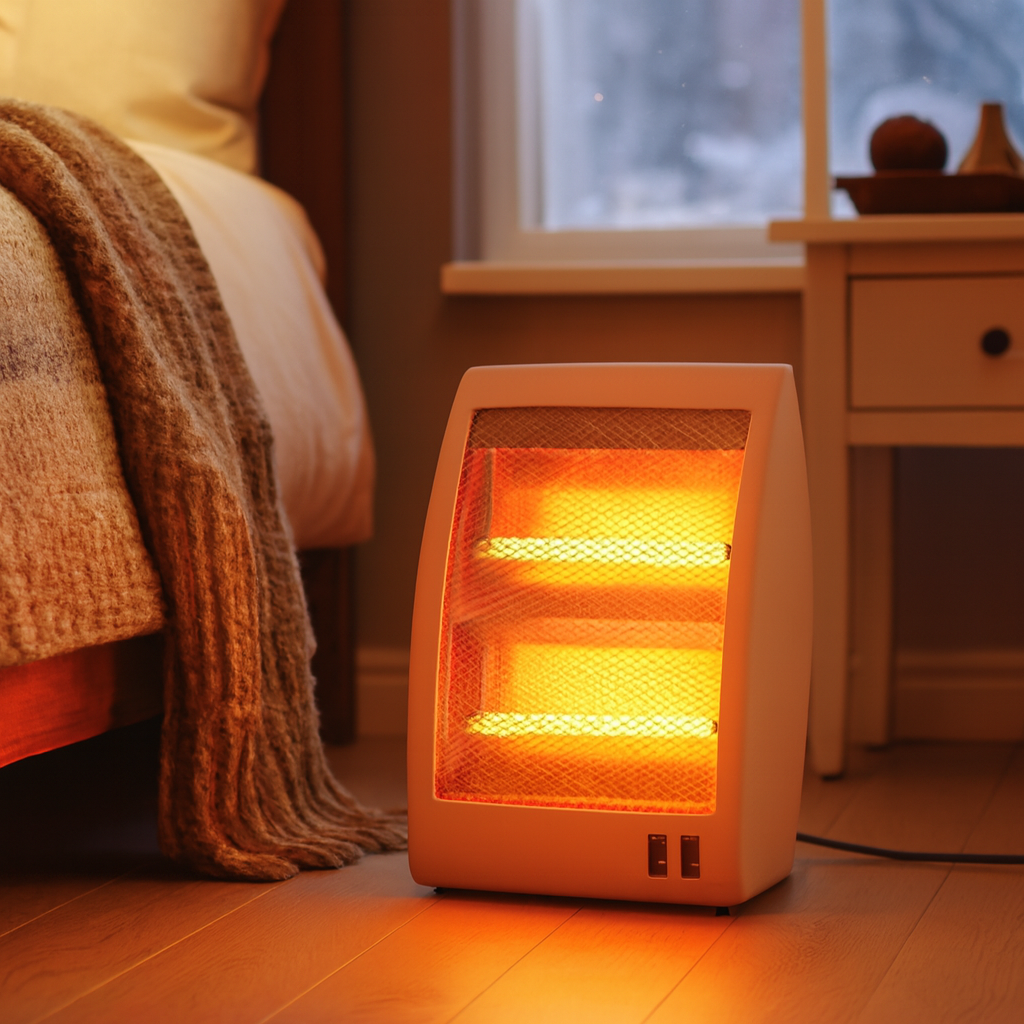 Electric Quartz 800W 2 Rod Electric Heater (HS-312) view 3