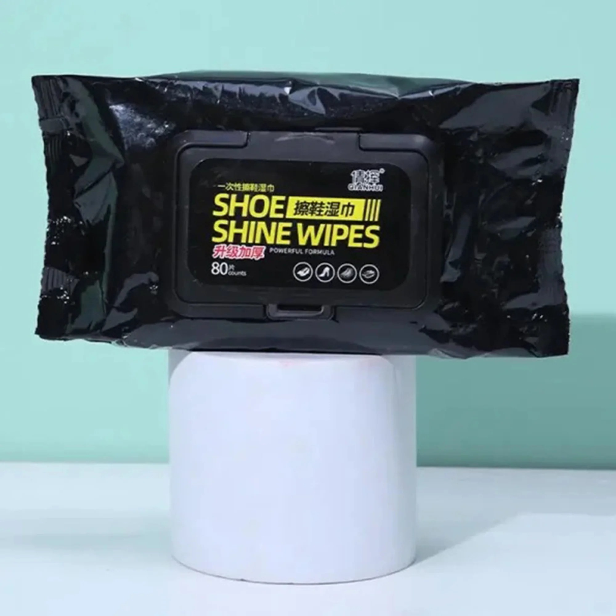 Shoe Wipes | 80 Pcs Instant Cleaner | Quick Dirt & Stain Removal | Shoe Cleaning Kit buy online in Pakistan