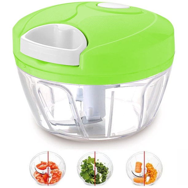 Multi-Function Food Processor - Chopper, Cutter, Grinder, Shredder, Mincer, Mini Garlic Slicer & Slicer for Kitchen (Random Color) buy online in Pakistan