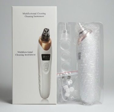 Face Vacuum Suction Blackhead Remover Pore Cleaner Electric Deep Cleansing Tool For Nose And Face view 3