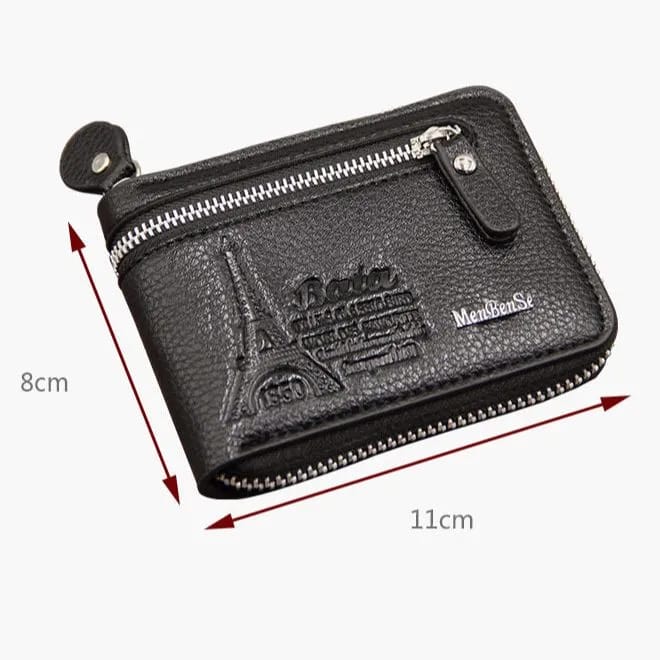 Menbense Brand Mens Wallet Pu Genuine Leather Purse Male Wallet Multifunction Storage Bag Coin Purse Wallet Card Bags view 4