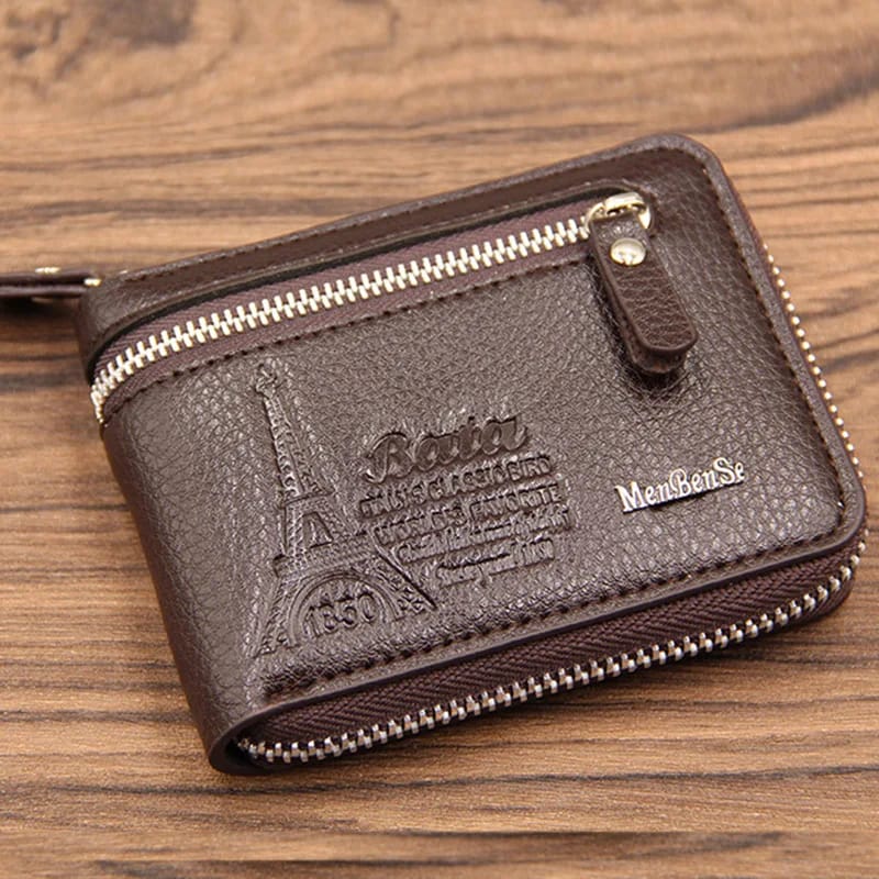 Menbense Brand Mens Wallet Pu Genuine Leather Purse Male Wallet Multifunction Storage Bag Coin Purse Wallet Card Bags view 3