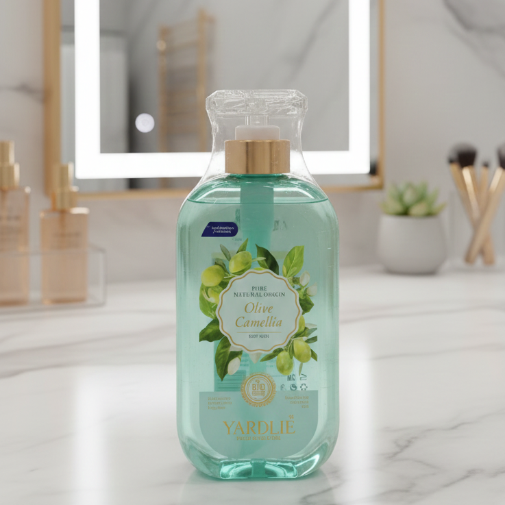 Yardlie Body Wash | Olive & Camellia | Bio‑Organic | 500 ml | Gentle Cleansing & Nourishing Care buy online in Pakistan