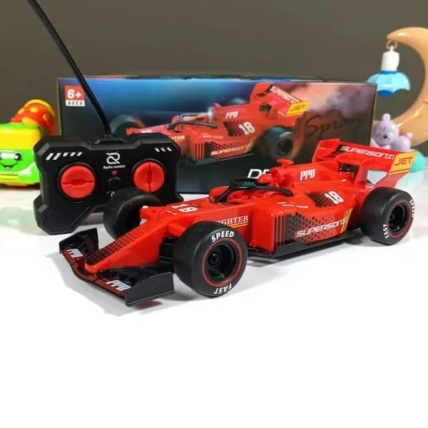 F1 Equation High-Speed RC Racing Car with Mist Spray Exhaust and LED Lights thumbnail 5
