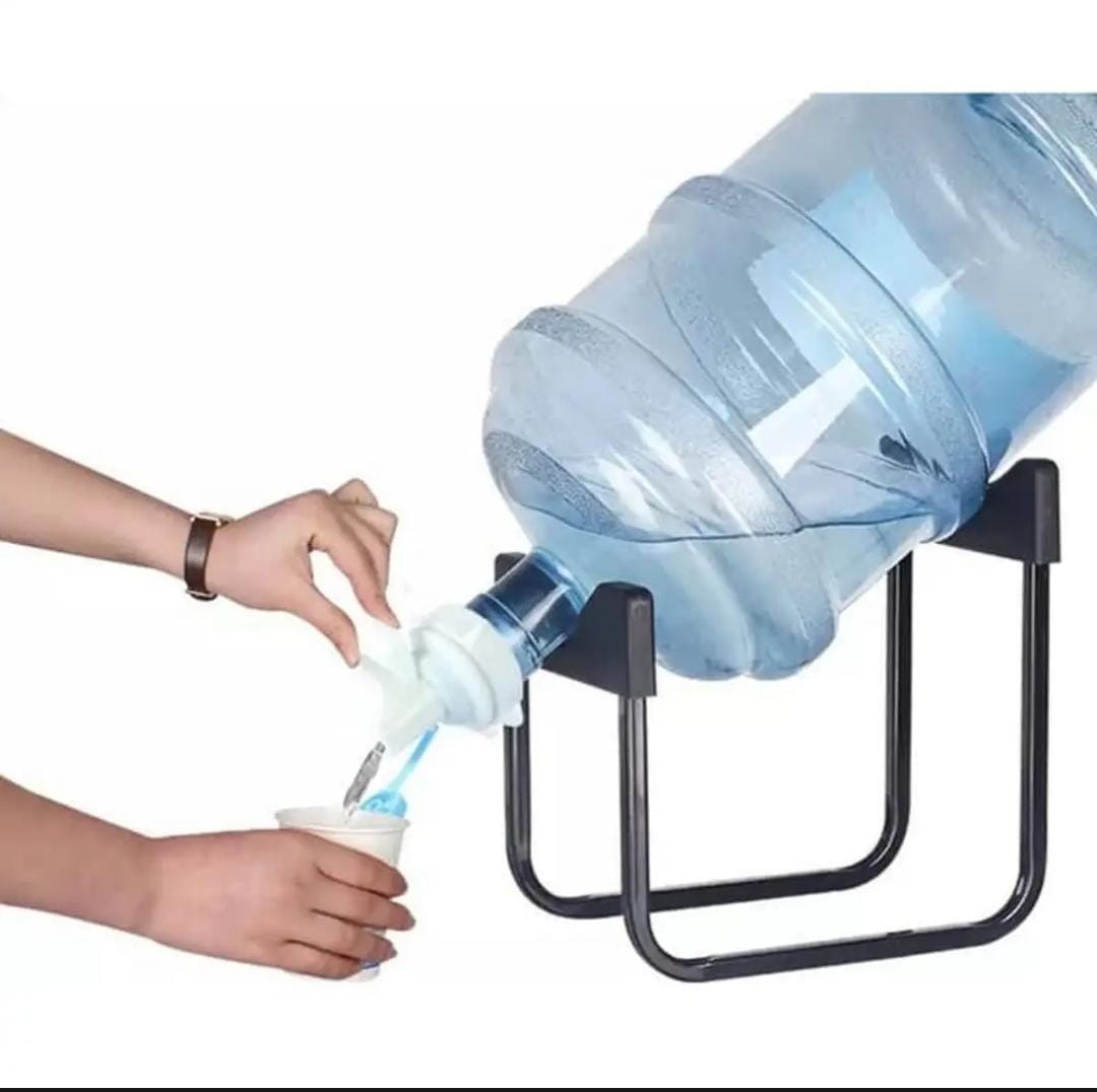 High‑Quality Water Bottle Stand | Metal Rack Dispenser | Durable & Stable Holder for Home & Office | 19 Ltr bottle stand with nozzle buy online in Pakistan