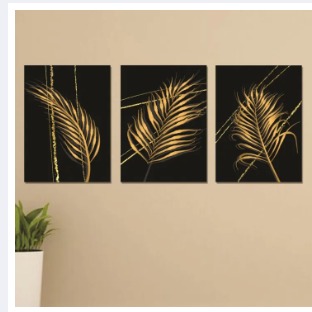 Set of 3 Wall Art Wooden Phototile Frames for Wall Decor buy online in Pakistan