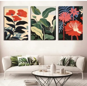 Set of 3 Wall Art Wooden Phototile Frames for Wall Decor buy online in Pakistan