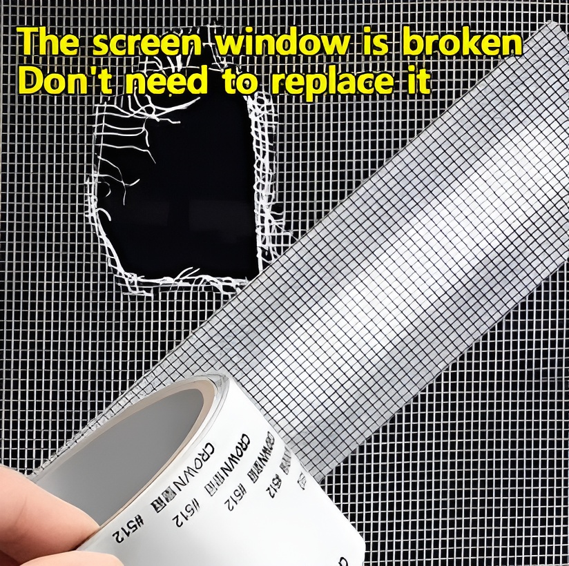 Mesh Window Screen Repair Tape – 2 Meter Durable Self-Adhesive Patch for Quick Screen Fixes view 3