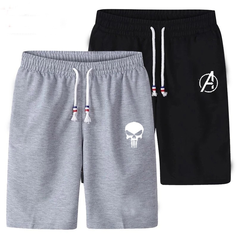 [Pack Of 2] Shorts COTTON JERSEY FABRIC FOR SUMMER | Jersey Shorts for Men