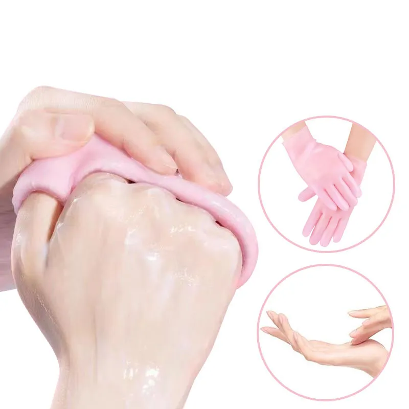 Silicone Moisturizing Gel Socks & Gloves Pack (64g) | Deep Repair for Dry Hands & Feet | Winter Care Deal - Buy Online in Pakistan at Zenbu Store (Image 6)