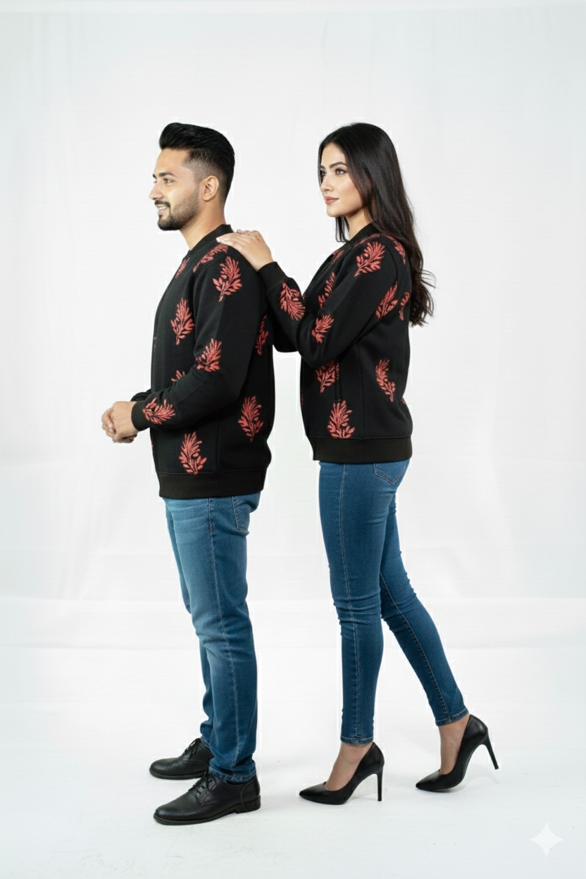 Classic Winter Jacket For Men- Zipper Style, Stay Warm And Stylish- Comfortable Fleece Material - Buy Online in Pakistan at Zenbu Store (Image 6)