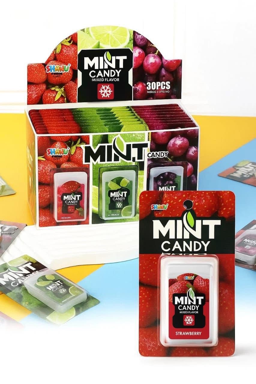 Shanu Mint Candy | Fruit‑Flavored Mint Tablets | 30pcs Box | Refreshing Sweet Treats buy online in Pakistan