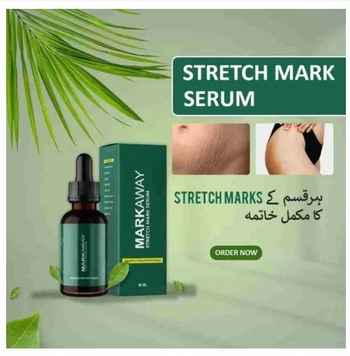 Markaway Advanced Stretch Mark Serum – Clinic-Tested Formula for Prevention & Fading | Retinol, Hydroquinone, & AHA/BHA-Free buy online in Pakistan