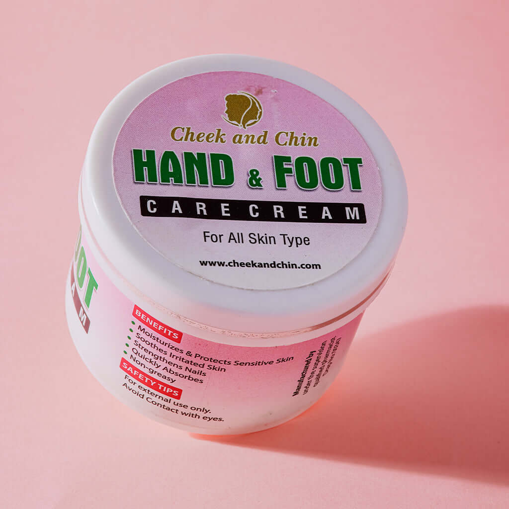 Cheek And Chin Hand And Foot Care Cream Providing Nourishing Formula Effective Moisturizing & Everyday Skin Care - 100g buy online in Pakistan