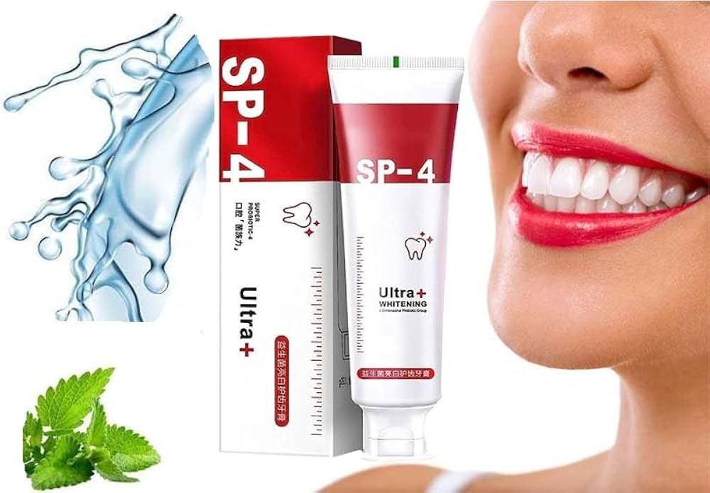 Yayashi SP 4 Ultra Whitening Toothpaste – Strong Stain Removal & Fresh Breath Daily Oral Care (120g) buy online in Pakistan