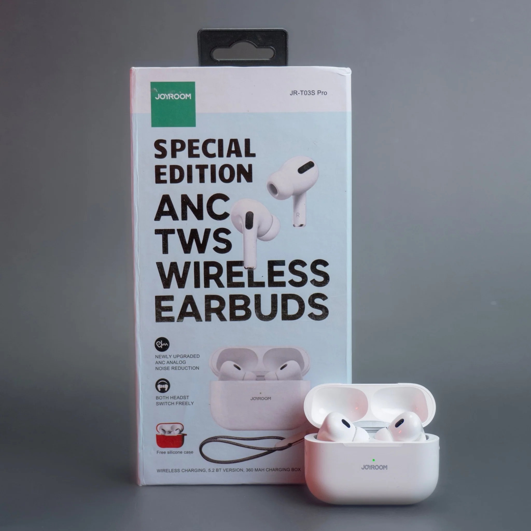 Joyroom AirPods 3 JR‑T03S Plus | Wireless Bluetooth Earbuds | HiFi Sound | Long Battery Life | Free Premium Case thumbnail 2