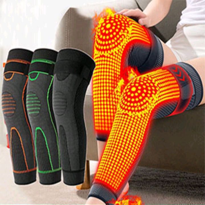 1 Pair - Knee Compression Support Sleeve Elastic Knee Brace For Pain Relief Sports Protection And Joint Stability (Random Color) thumbnail 5