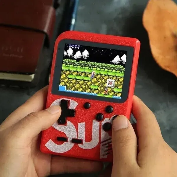 SUP Player Game Console | 400 in 1 Handheld Retro | 3" LCD Screen | Rechargeable Battery | TV Compatible (Random Colour) thumbnail 5