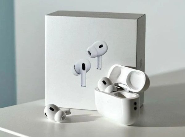 Latest AirPods Pro 2 | Bluetooth 3.1 | Wireless Earbuds with Hanging Design | Premium Sound - With Box view 2