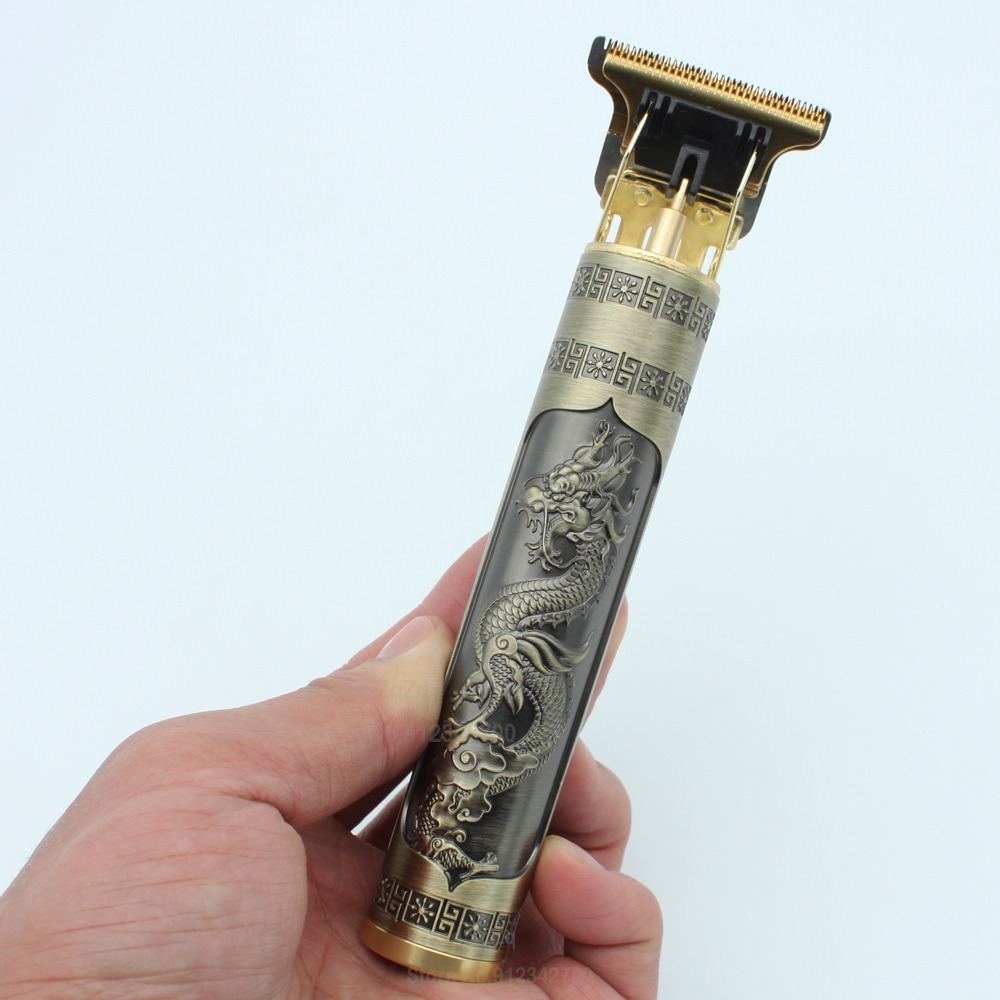 Vintage T9 Hair Trimmer For Men Professional Usb Rechargeable Beard And Hair Cutting Machine Precision Shaver (Plastic Body) thumbnail 5