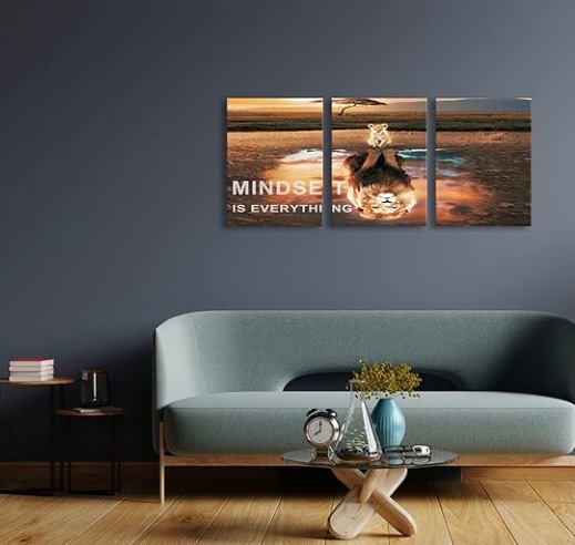 coration home decoration item 3 pcs iSLAMIC fRAME board wall decor photo on wall PHOTO TILE canvas art decor for home ea...