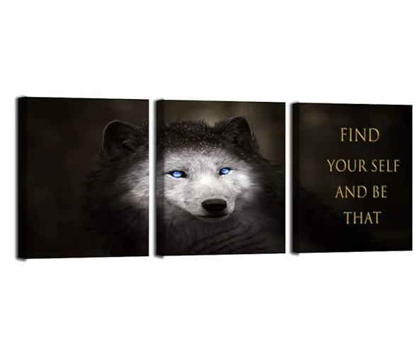 set of 3 Motivational sticky canvas frames for wall decore / sticky phototiles for office and home workplace buy online in Pakistan