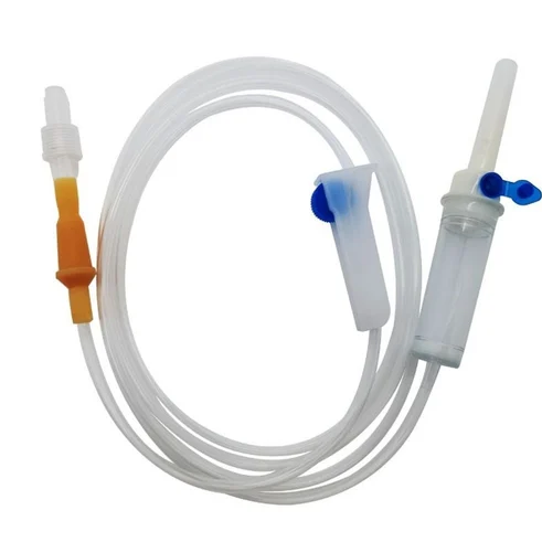 Disposable I.V Drip Set – Sterile Intravenous Infusion Set with Regulator buy online in Pakistan