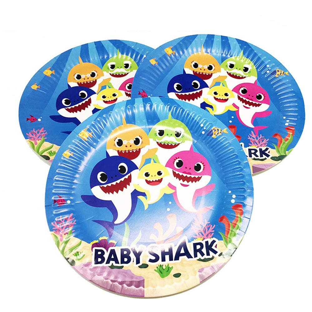 Character Birthday Plates | 10 Pcs Set | Disposable Party Plates | Fun & Colorful | Random Color And Design buy online in Pakistan