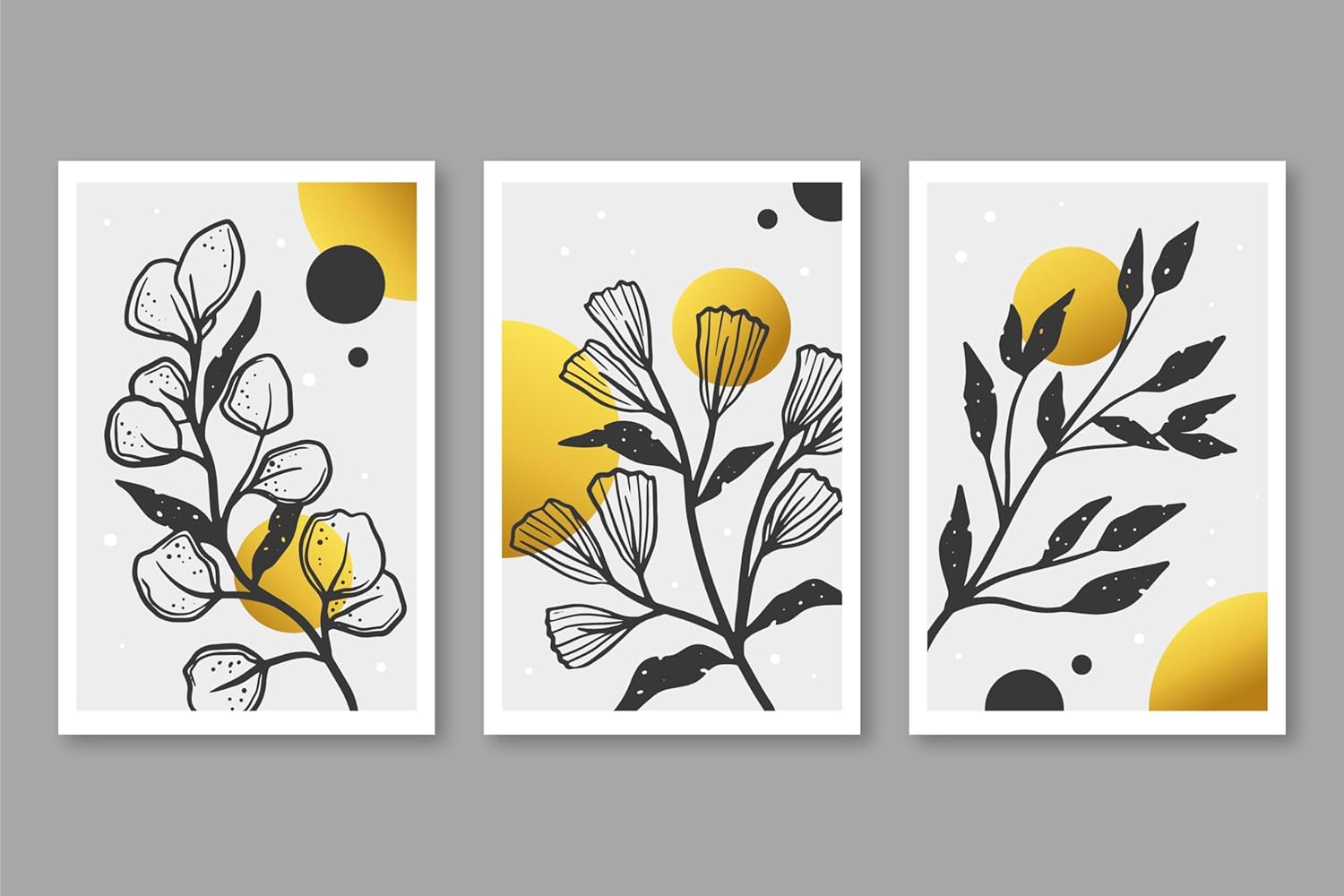 SET OF 3 FLOWER FRAME PHOTO TYPE FRAME buy online in Pakistan
