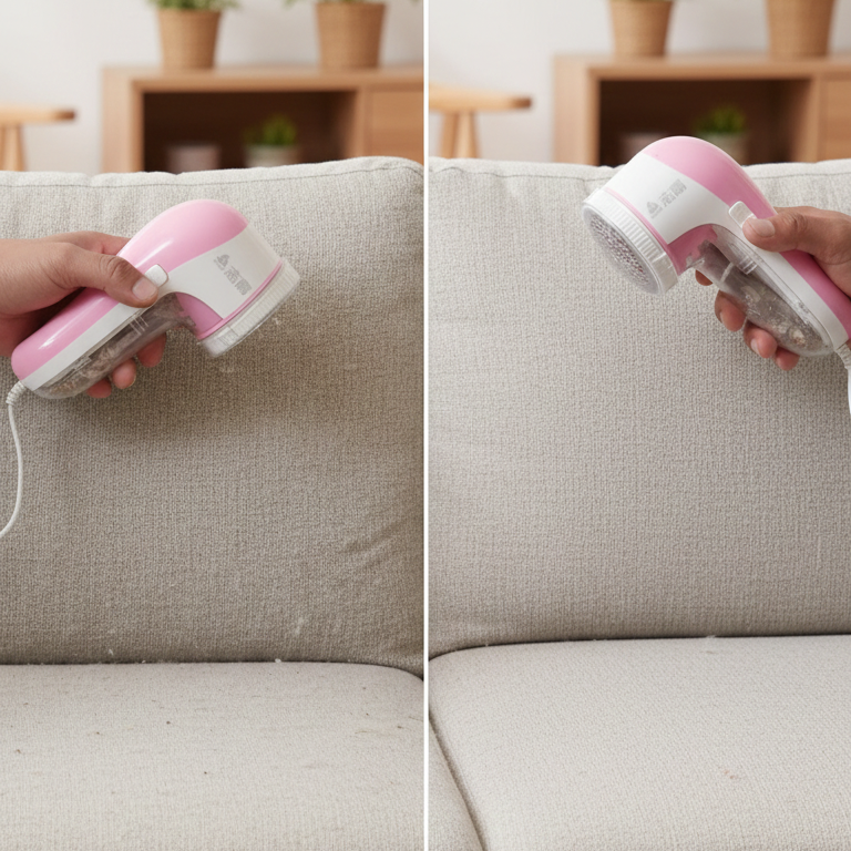 Chigo Plug-In Electric Lint Remover | Fabric Shaver for Clothes, Sofa & Curtains view 4