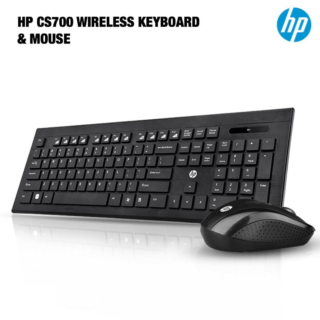 PROFESSIONAL Branded Hp Wireless Keyboard Mouse Combo Cs700 buy online in Pakistan