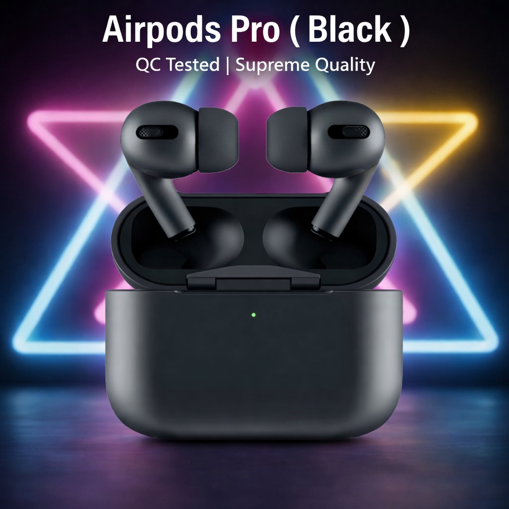 Apple AirPods Black Special Edition (2nd Generation) with Active Noise Cancellation – Seamless Wireless Audio (With Box) buy online in Pakistan