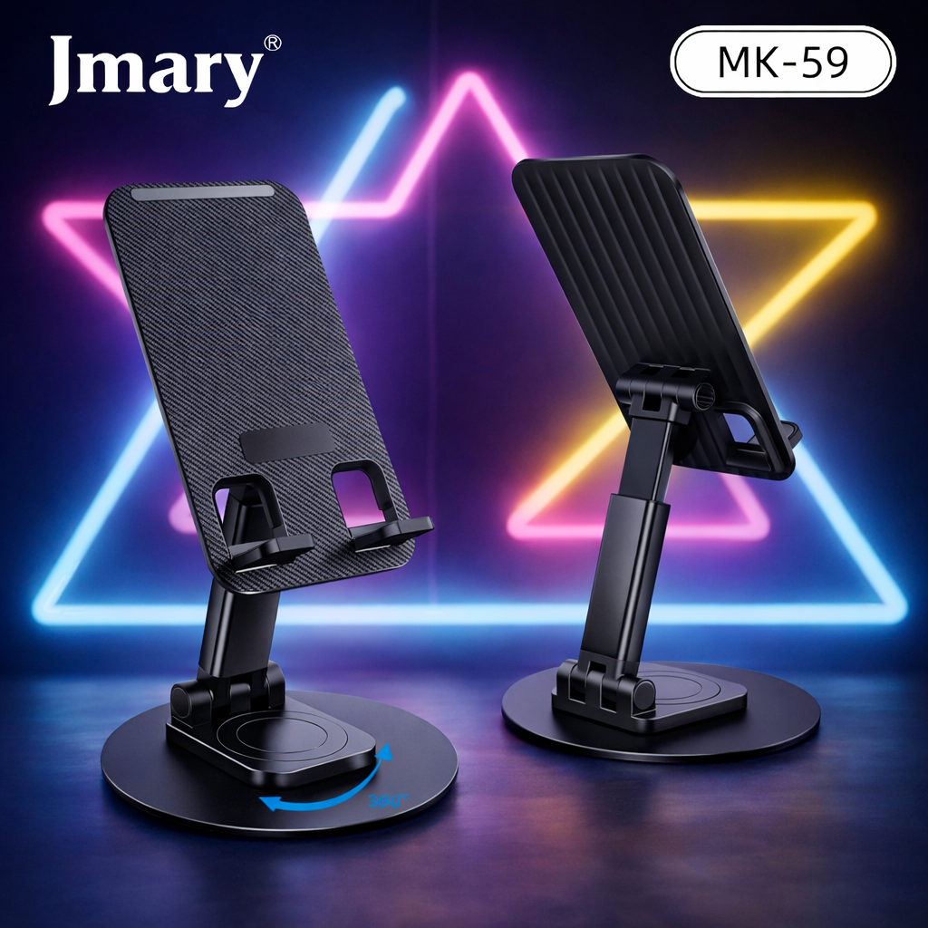 Brand: Jmary Bigest Desktop Mobile Holder With 360 Rotation Material: Stainless Steel buy online in Pakistan