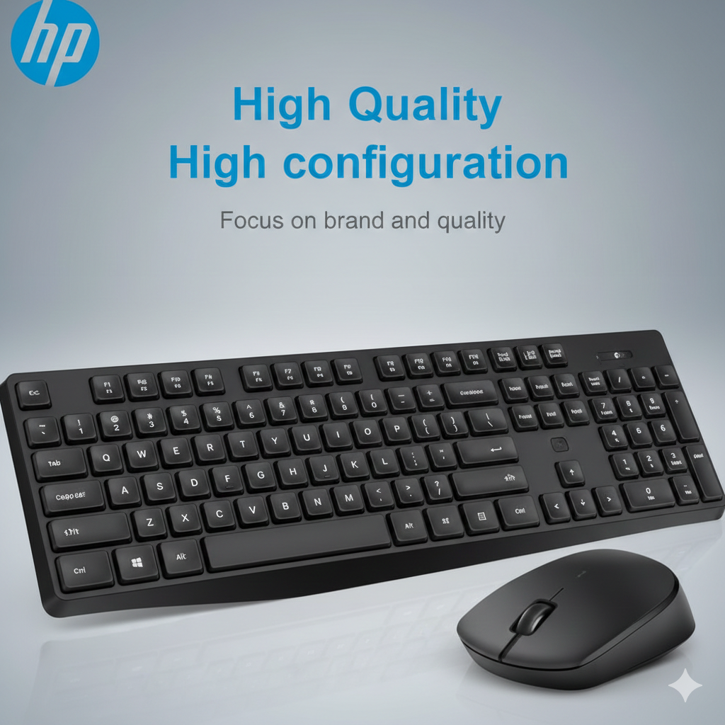 Hp Wireless Keyboard Mouse Combo CS-700 (High Copy) buy online in Pakistan