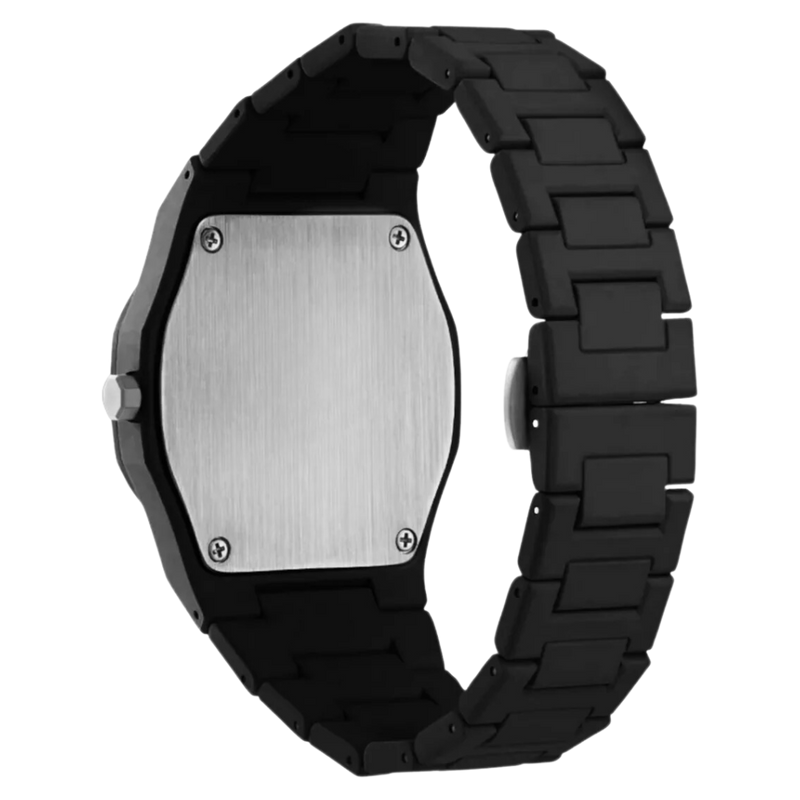 Premium Black Stainless Steel Waterproof Men’s Watch – Luxury Multi-Dial Design (With Box) thumbnail 4