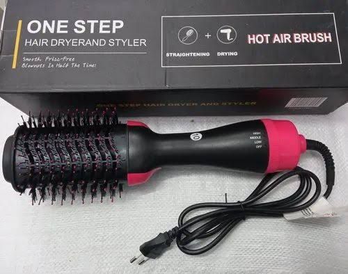 One Step Hair Brush And Dryer | Hair Volumizer Styler Comb 1000W Hair Straightener Curler Roller | One Step Hair Curler thumbnail 5