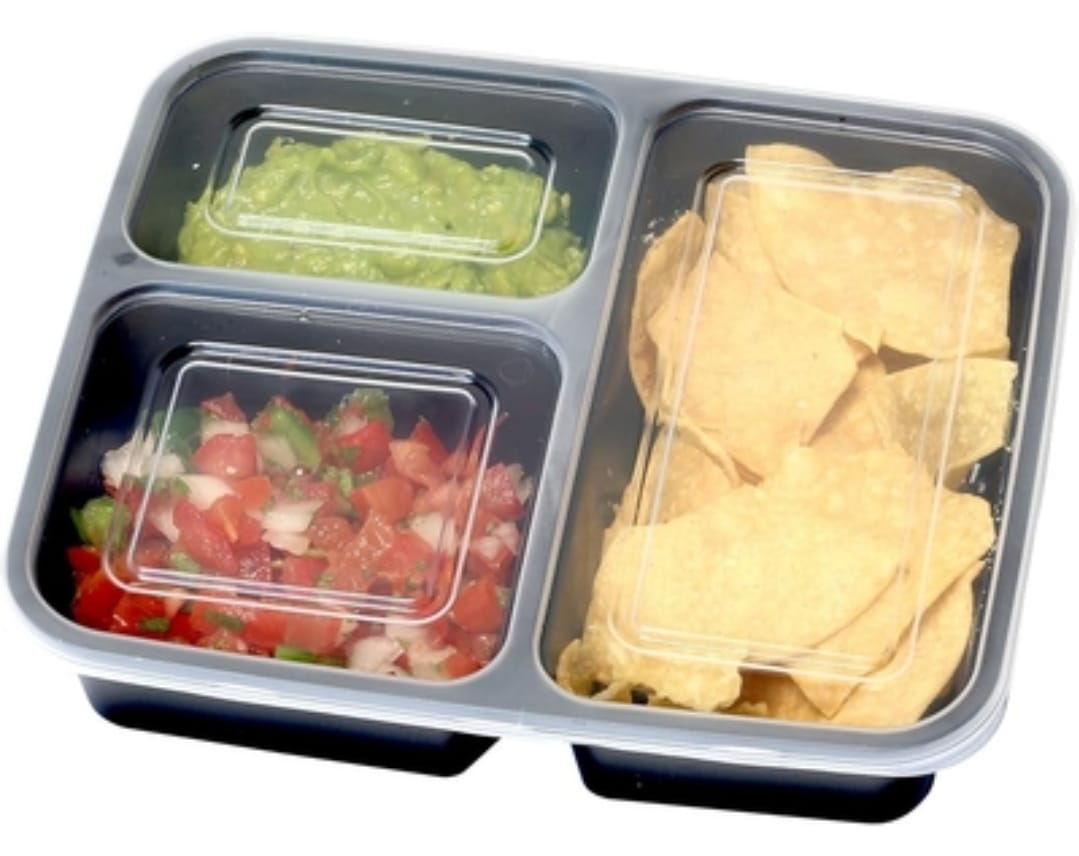 1Pc SimpleHouseware 3-Compartment Meal Prep Containers, 36 oz, Food-Grade, BPA-Free buy online in Pakistan