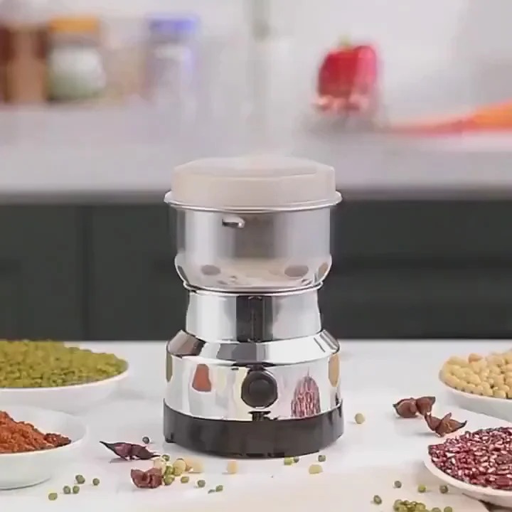 RAF R‑7113 Electric Grinder | 300W | Stainless Steel Blades | 85‑100g Capacity | Coffee, Spices & Masala thumbnail 2